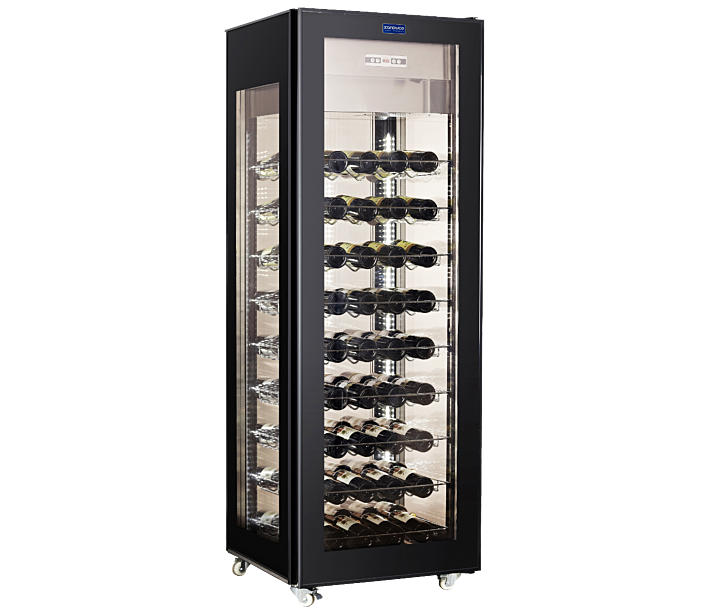 Zanduco 26" Single Zone Wine Cooler with 81 Bottles Capacity - 110V, 390W - CA