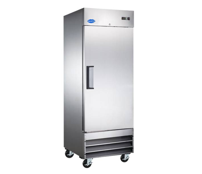 Zanduco 29" Single Door Stainless Steel Reach-In Freezer with 650L Capacity - 110V, 1/2 HP - CA
