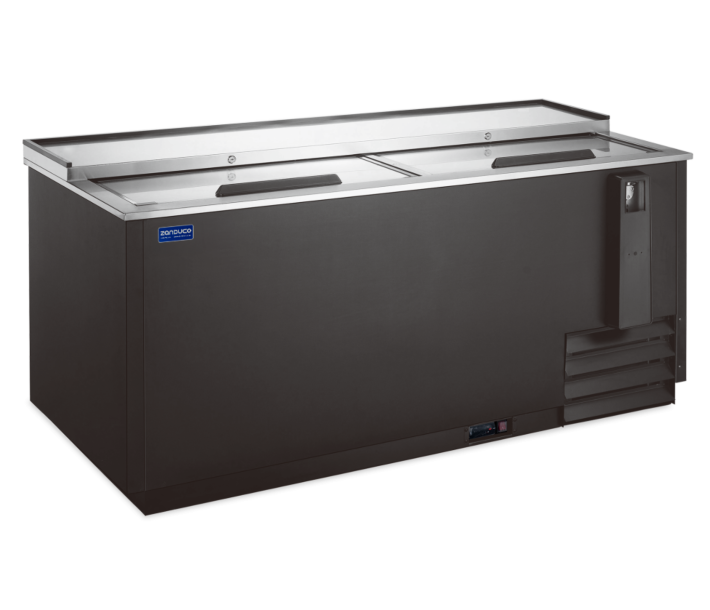 Zanduco 65" Reach-in Beer Bottle Cooler with 487L Capacity - 115V - USA