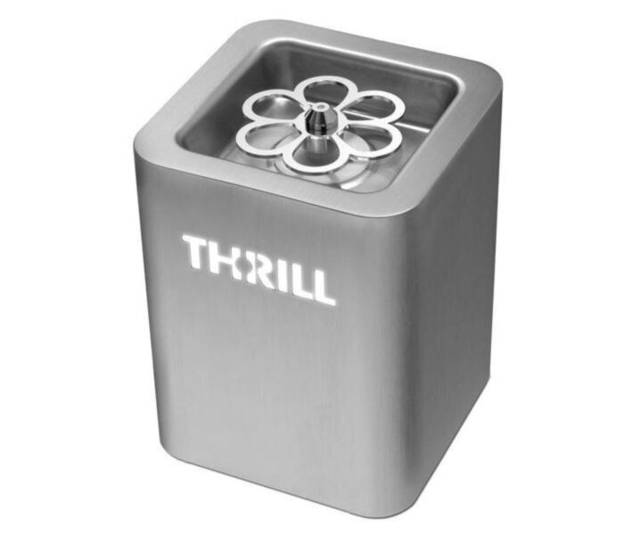 Thrill Vortex F1-PRO Stainless Steel Tabletop Glass Chiller and Sanitizer - 6640TH001 - CA