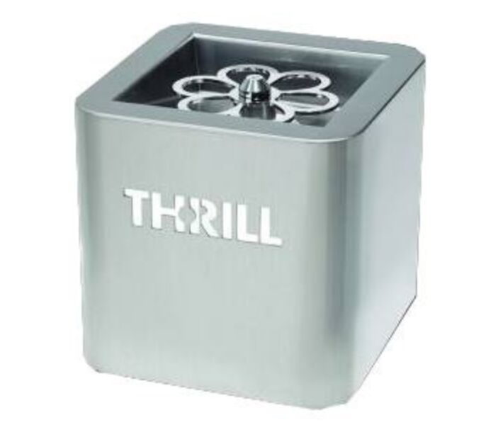 Thrill Vortex F1-PRO Stainless Steel Cube Glass Chiller and Sanitizer - 6640TH005 - USA
