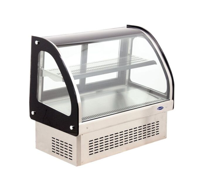 Zanduco 36" Countertop / Drop In Refrigerated Showcase with 128 L / 4.52 cu ft Capacity - USA