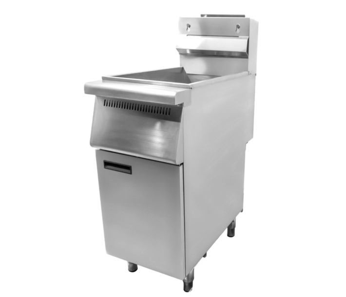 Zanduco 35-40 lb. Gas Floor Fryer Liquid Propane - 90,000 BTU - USA