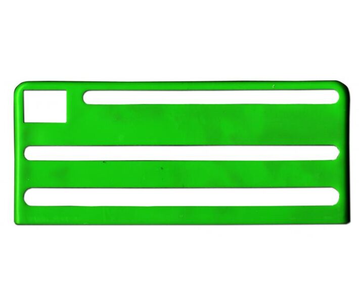 Omcan Green Insert for Extra Small Stainless Steel Knife Racks - USA