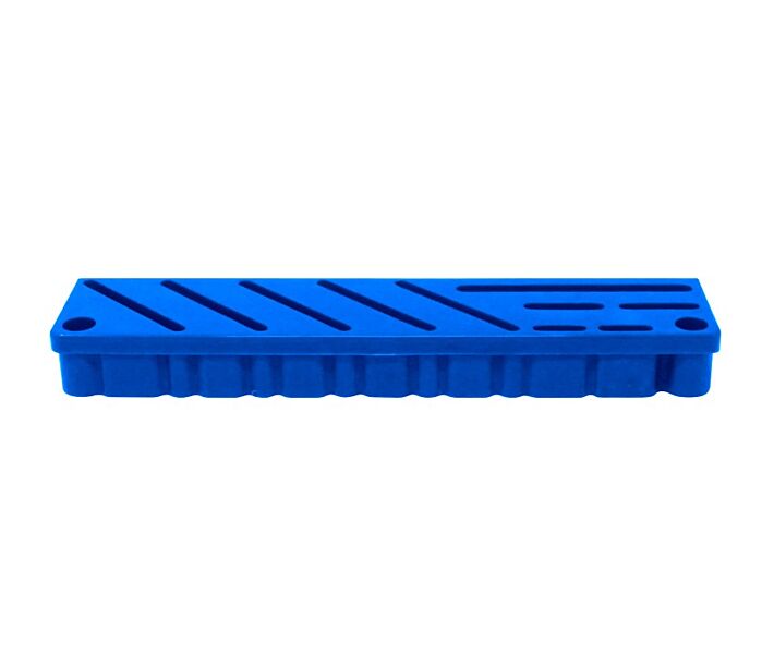 Omcan Blue Insert for Small Stainless Steel Knife Racks - CA