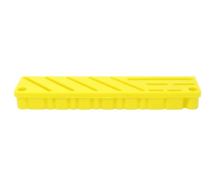 Omcan Yellow Insert for Small Stainless Steel Knife Racks - USA