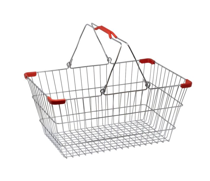 Omcan Chrome Shopping Basket - USA