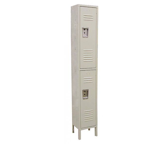 Omcan Steel Painted 2-Tier Locker - USA
