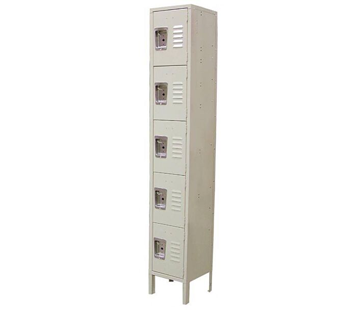 Omcan Steel Painted 5-Tier Locker - USA