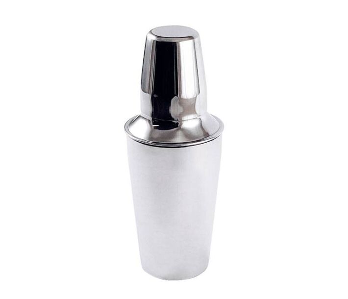 Omcan 16 oz. Stainless Steel Bar Shaker (3 Pieces Per Set) - USA