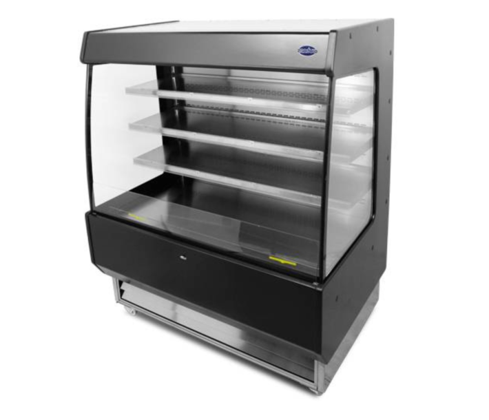 Zanduco 51" Grab-and-Go Open Refrigerated Floor Self-Serve Merchandiser with 770L Capacity - 110V, 1900W - CA