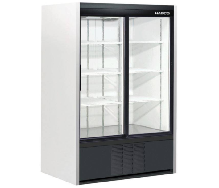 HABCO SE40eHC 47.5" Sliding Glass Door Refrigerator - 115V, 0.25HP - CA