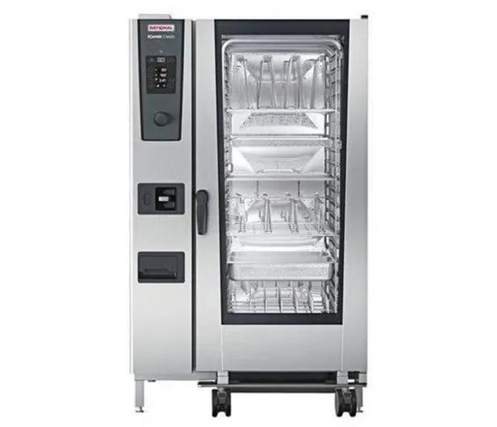 Rational LM200GG iCombi Classic Single 20-Full Size Liquid Propane Combi Oven with Manual Controls - 208/240V, 1 Phase, Energy Star Certified - CA