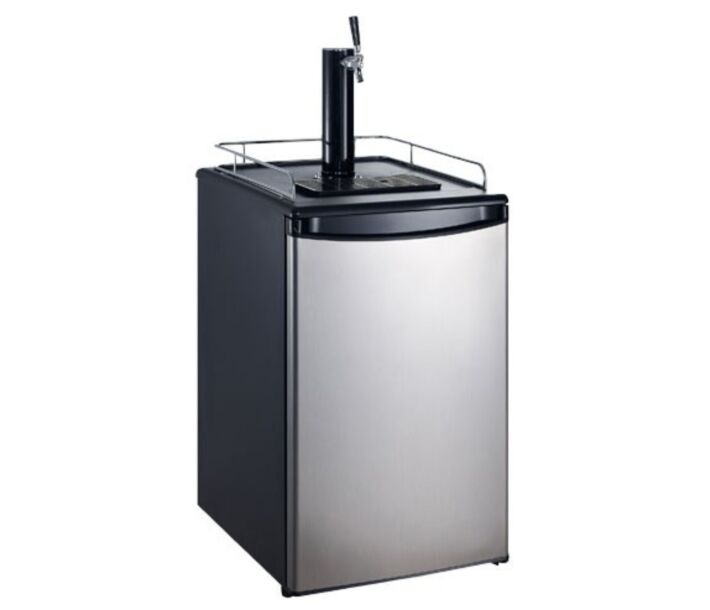 Zanduco 26.2" Draft Beer Dispenser with 152L Capacity - 115V - CA