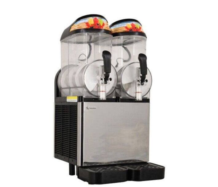 Omcan 3.2 Gallon 2 Bowl Slushy / Frozen Beverage Machine - USA
