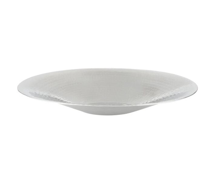 American Metalcraft 20" x 16" Hammered Stainless Steel Oval Serving Bowl HMOV1621 - USA