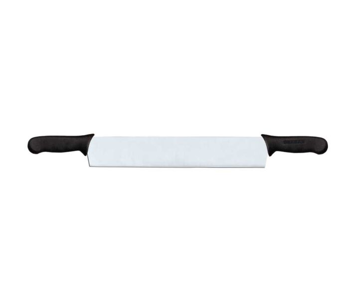 Omcan 15.5" Cheese Knife Black - DR- Double Handle - USA