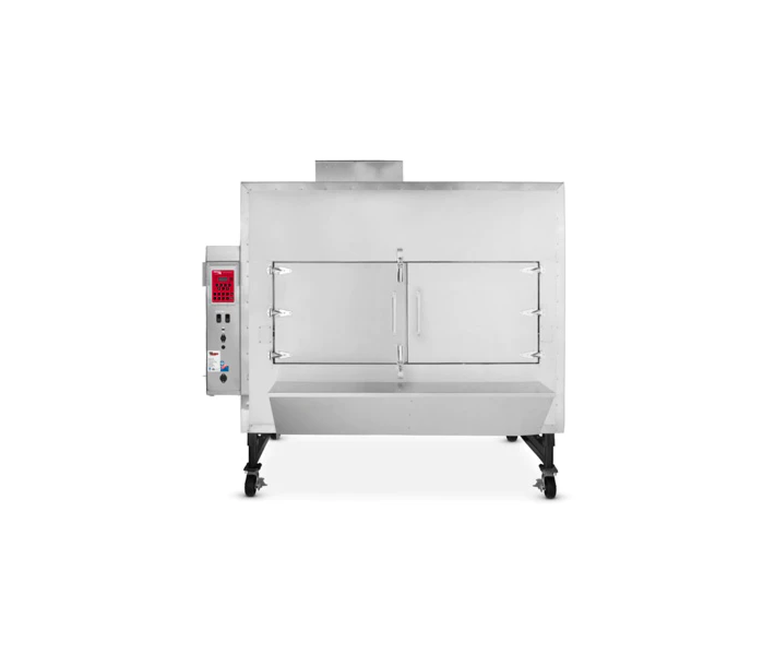 Cookshack FEC750 - Fast Eddy's Fixed Shelf Pellet Smoker Oven - 750 lbs Capacity - CA