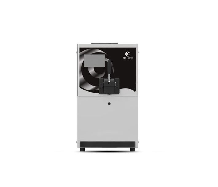 Gelmatic Single Flavor Countertop Gravity Fed Soft Serve Machine - 17 kg/hr Production Capacity - CA