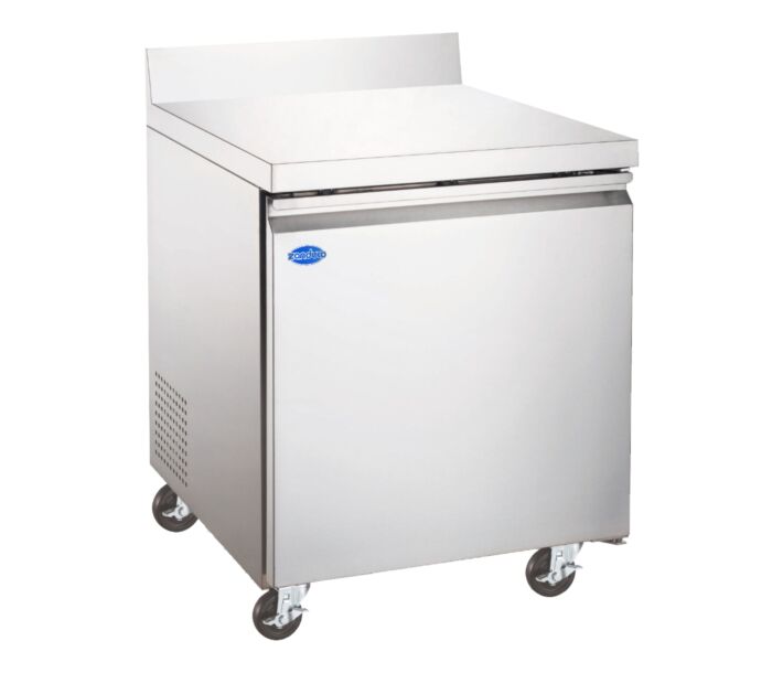 Zanduco 27" Worktop Freezer with Backsplash and 154L Capacity - 235W, 115V - CA
