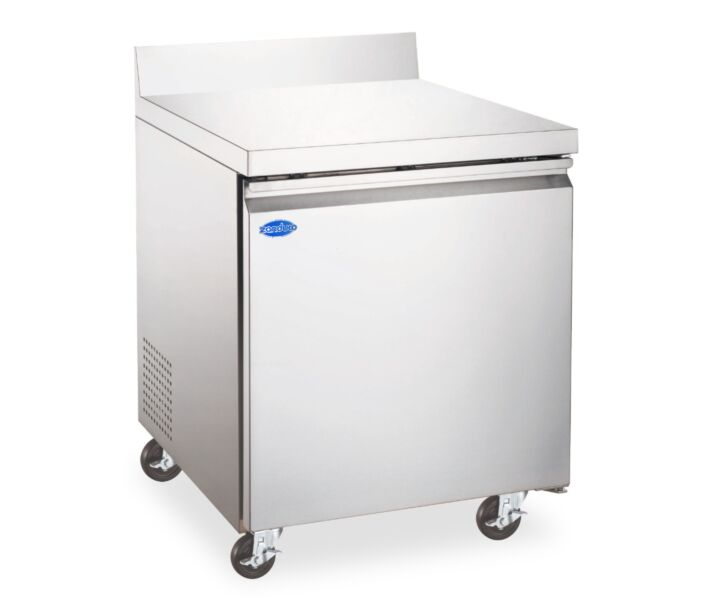 Zanduco 27" Worktop Refrigerator with Backsplash and 154L Capacity - 115V, 210W - CA