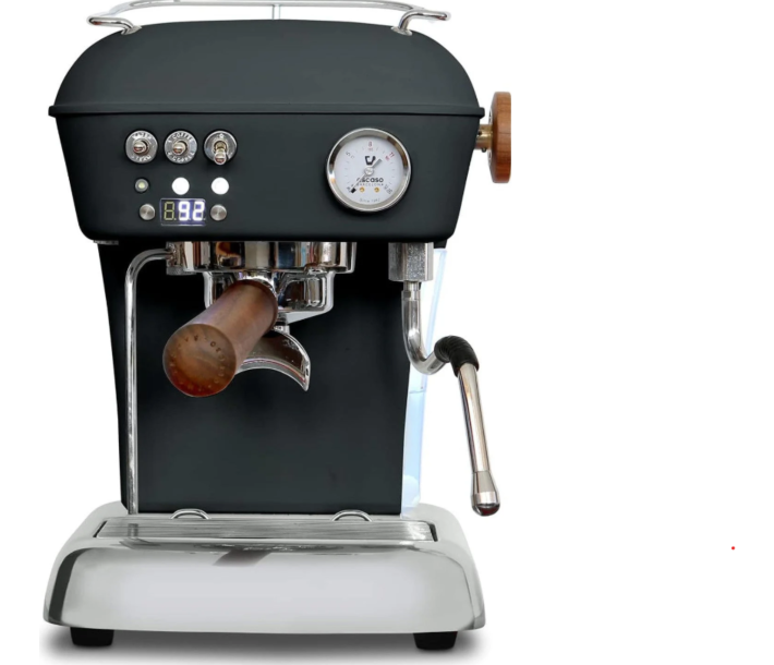 Ascaso DR.585 Dream PID PF Anthracite/Wood Espresso Machine -120V - CA