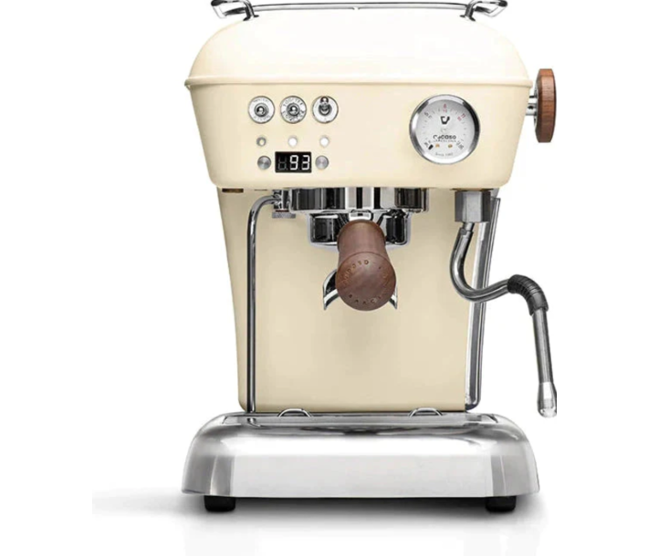 Ascaso DR.560 Dream PID Versatile Cream/Wood Espresso Machine -120V - CA