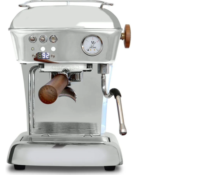 Ascaso DR.553 Dream PID Versatile Polished/Wood Espresso Machine -120V - CA