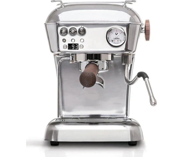 Ascaso DR.587 Dream PID PF Polished/Wood Espresso Machine-120V - CA