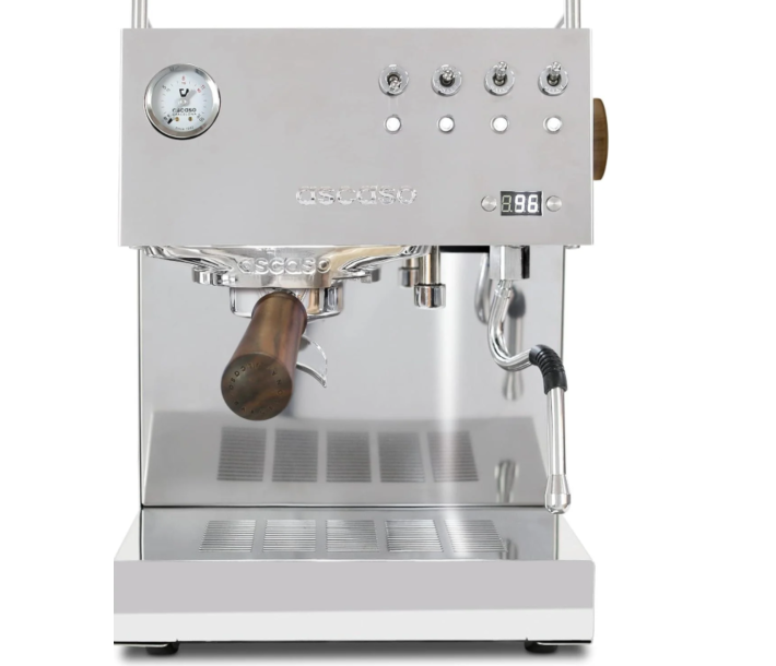 Ascaso DU.118 Duo PID Ver Inox/Wood Espresso Machine-120V, 15AMP - CA