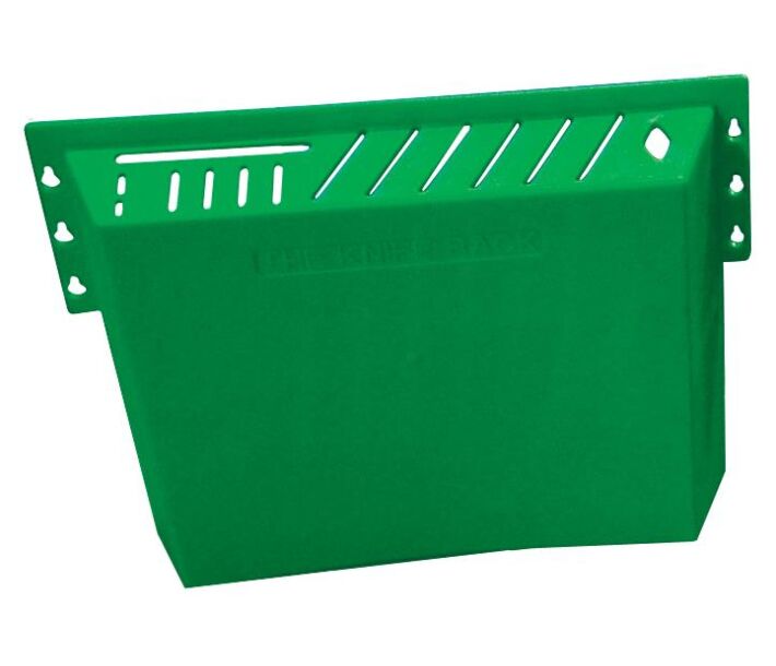 Omcan Plastic Knife Rack - Green - USA