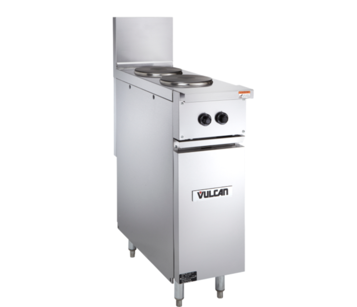 Vulcan EV12-2FP208 Expando 12" Electric Range with 2 French Plates - 208V - USA