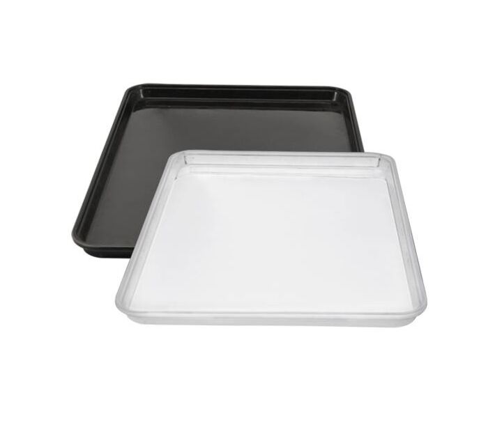 Omcan Fiberglass Tray 17.75" X 12.75" X 1" White - USA