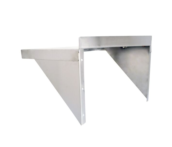 Omcan 16" x 48" Stainless Steel Wall Shelf - 24410 - CA