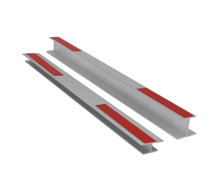 Omcan 2 Piece Riser for Roller Shelves - 17.5" Wide - USA