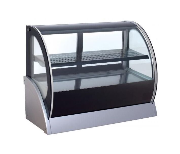 Zanduco 47" Curved Glass Refrigerated Display with Single Access - USA