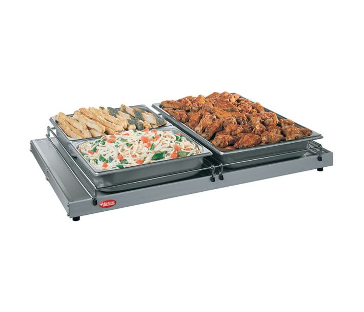 Hatco GRS-48-C 48" Glo-Ray Stainless Steel Portable Heated Shelf Warmer  - USA