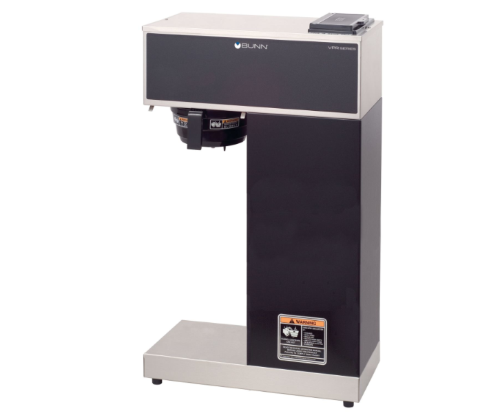 Bunn VPR-APS Pourover Airpot Coffee Brewer with SplashGard Funnel - 120V, 1375W - CA