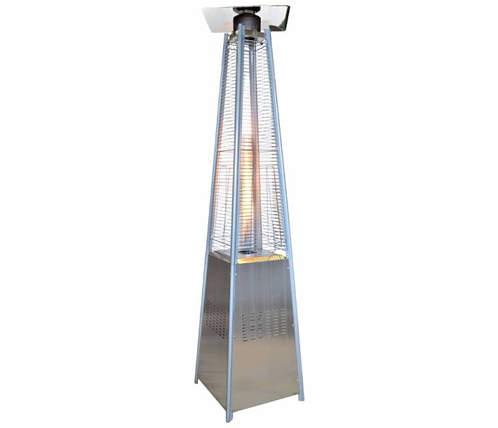Omcan Outdoor Patio Heater with Stainless Steel Body - CA