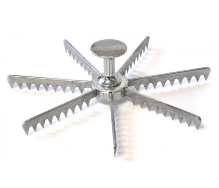 Omcan 7 Slice Aluminum Pie Marker - USA