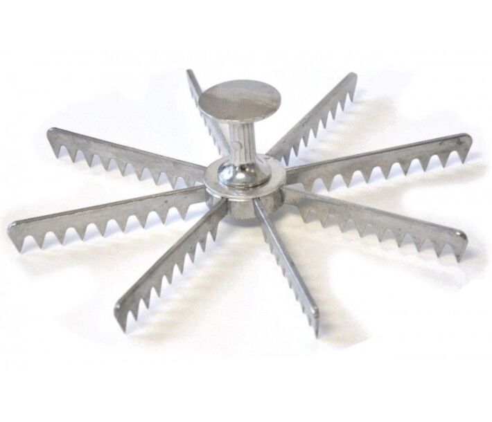 Omcan 8 Slice Aluminum Pie Marker - USA