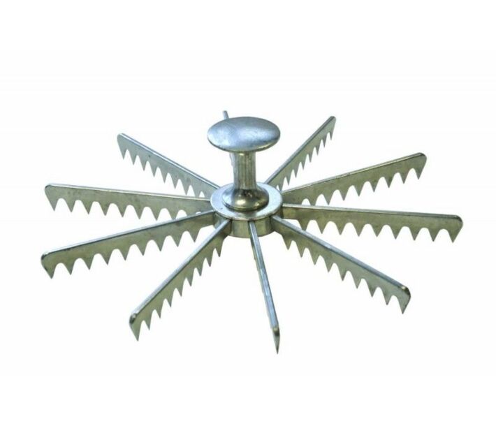 Omcan 10 Slice Aluminum Pie Marker - USA