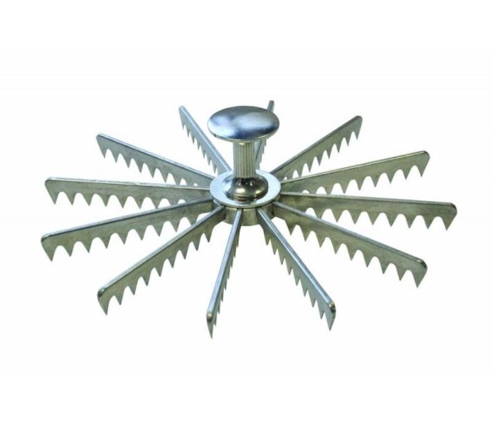 Omcan 12 Slice Aluminum Pie Marker - USA