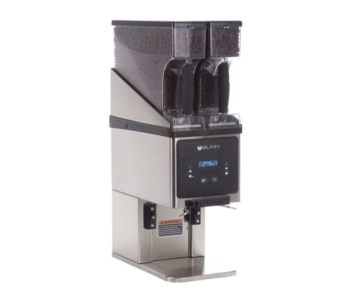 Bunn MHG Stainless Steel Multi-Hopper Coffee Grinder and Storage System with 1.5 Gal. Capacity - 35600.6020 - CA