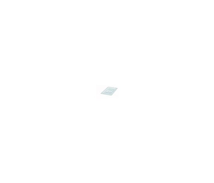 Winco 1/4 Size Polycarbonate Food Pan Cover - CA