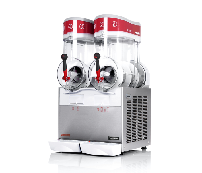 Ugolini GIANT Multi-Functional Double Bowl Granita / Slushy Machine with Magnetic Drive - 2 x 15L / 4 Gal. - CA