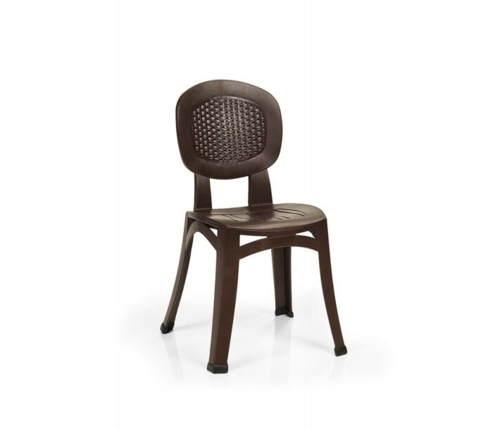 Bum Contract Elba Wicker, Resin Side-Chair 40259 (4/case) - USA