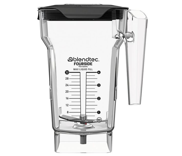 Blendtec® - 40-609-60 Four-Sided Blender Jar with Latching Lid, 75 oz - CA