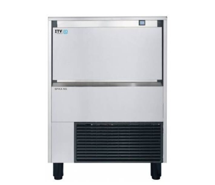 ITV Spika NG 230 26" Undercounter Cube Ice Machine with 226 lb. Production and 77 lb. Storage - 115V - CA