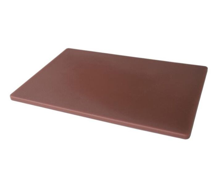 Omcan 15" x 20" x 1/2" Colored Cutting Board - Brown - CA